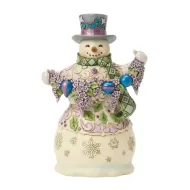 Purple Snowman