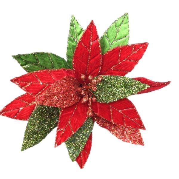 POINSETTIA AND FLOWERS