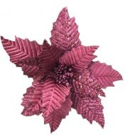 PLUM BEADED FLOWER