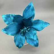 PEACOCK BLUE FLOWER