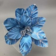 BLUE SILVER FLOWER