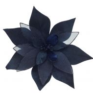 NAVY BLUE POINSETTIA