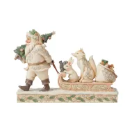 Santa Pulling Animals
