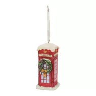 Christmas Phone Box HO