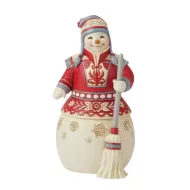 Snowman with Broom