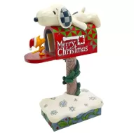 Snoopy & Woodstock In Mailbox