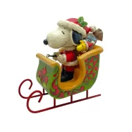 Snoopy & Woodstock In Sleigh