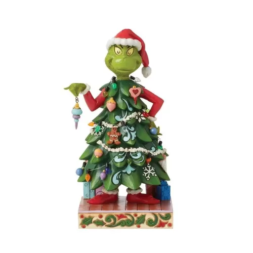 Grinch Dressed As Tree