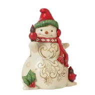 Snowman With Earmuffs
