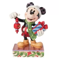 Santa Mickey With Present