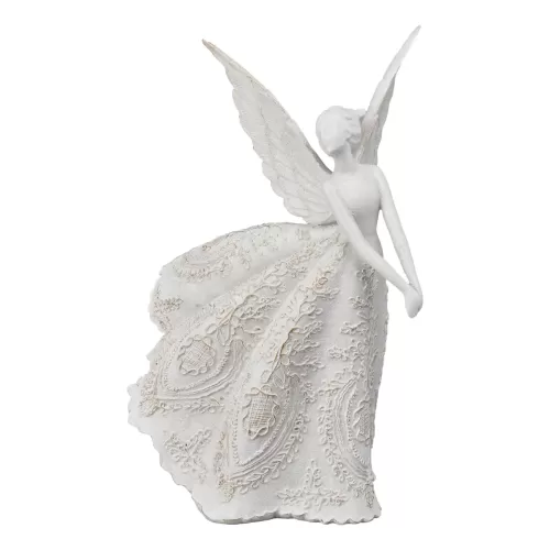 WHITE LACE ANGEL LEFT