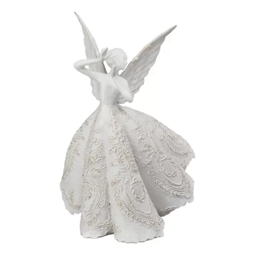 WHITE LACE ANGEL RIGHT