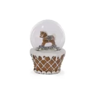 Rocking Horse Snow Globe