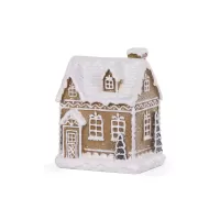 GINGERBREAD HOUSE WITH CHIMNEY