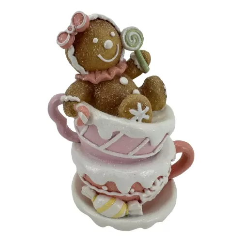 2 TEACUP GINGERBREAD